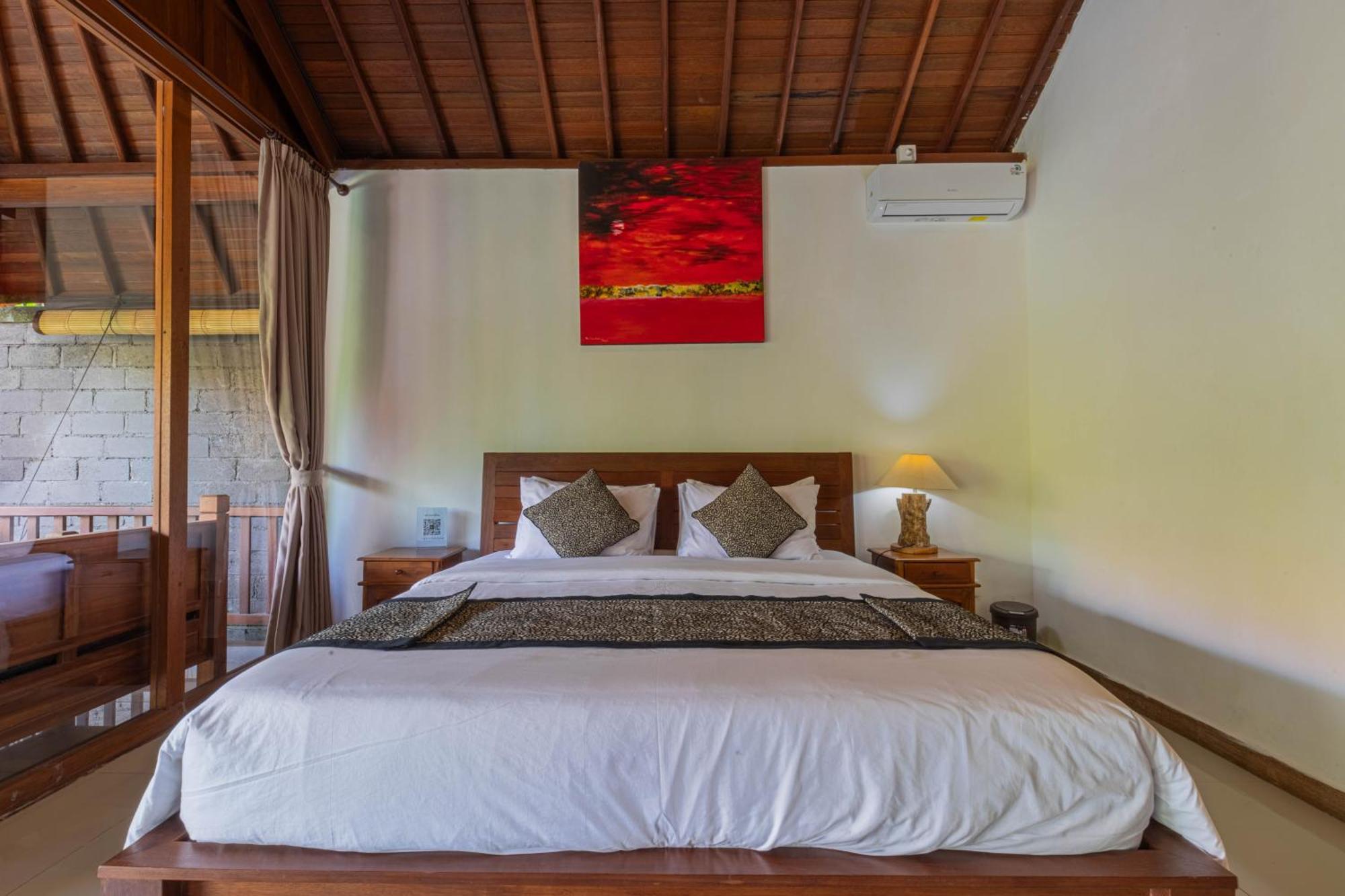 Sari Bamboo Bungalows Ubud Habitación foto