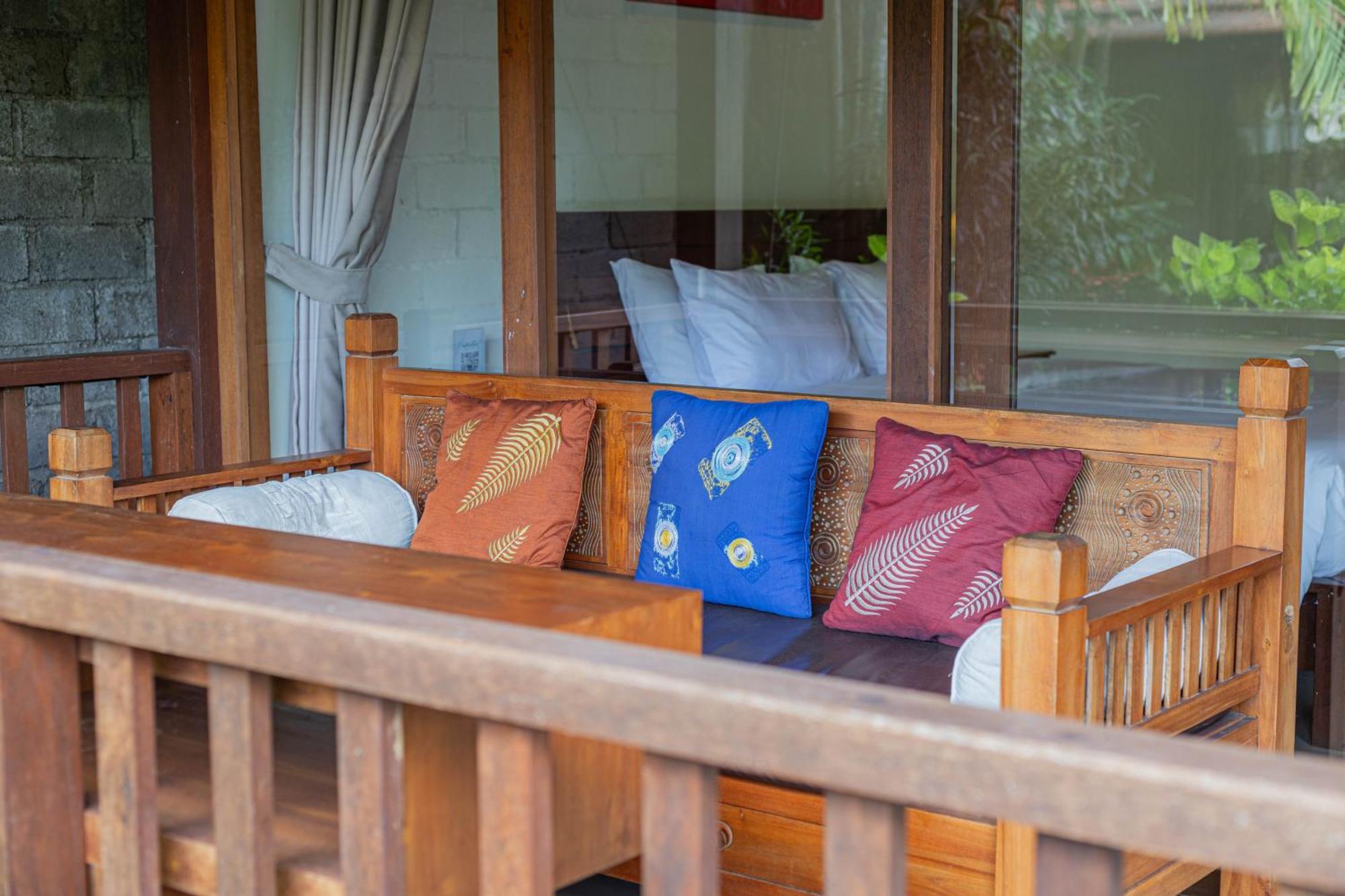 Sari Bamboo Bungalows Ubud Habitación foto