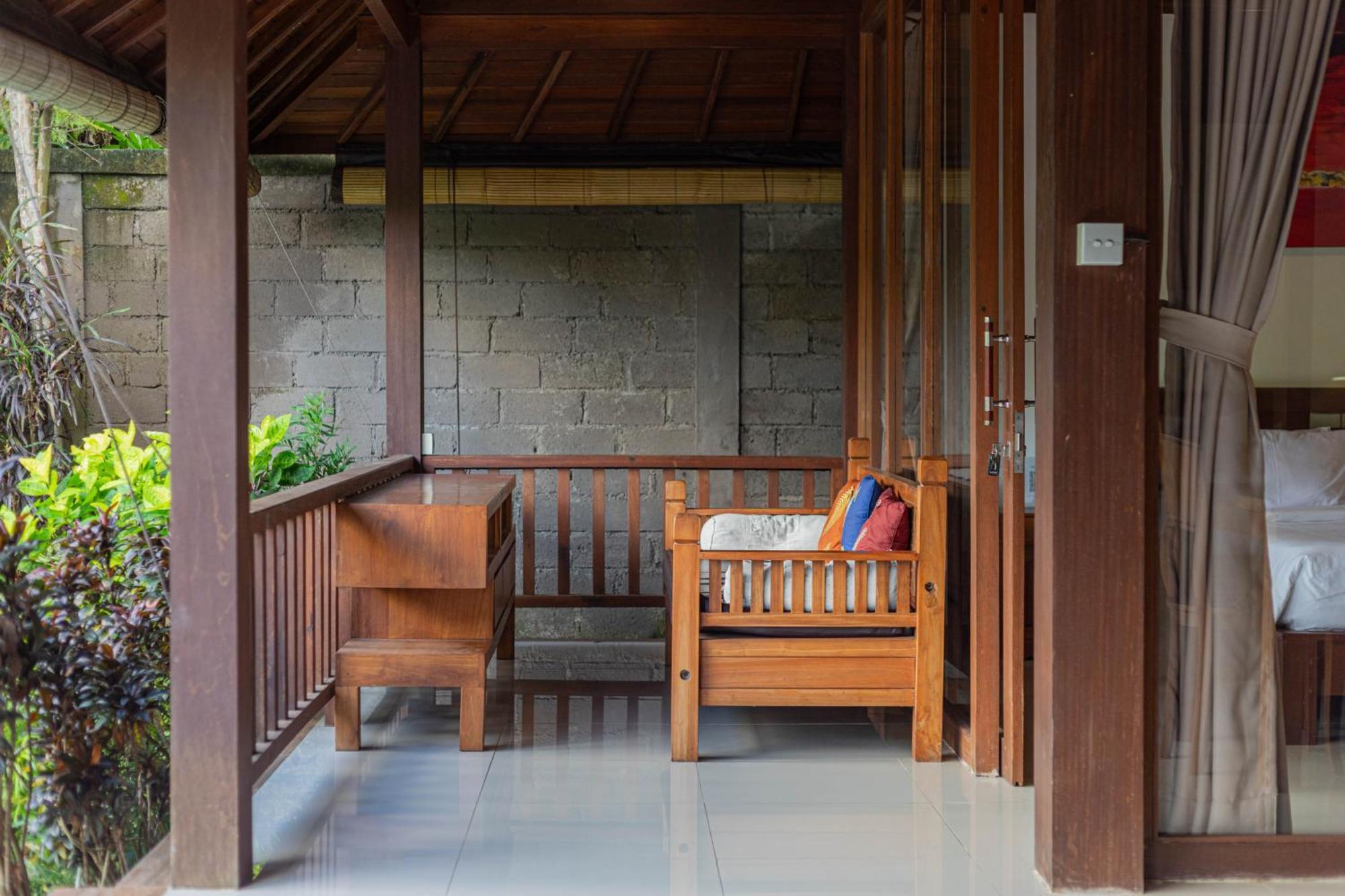 Sari Bamboo Bungalows Ubud Habitación foto