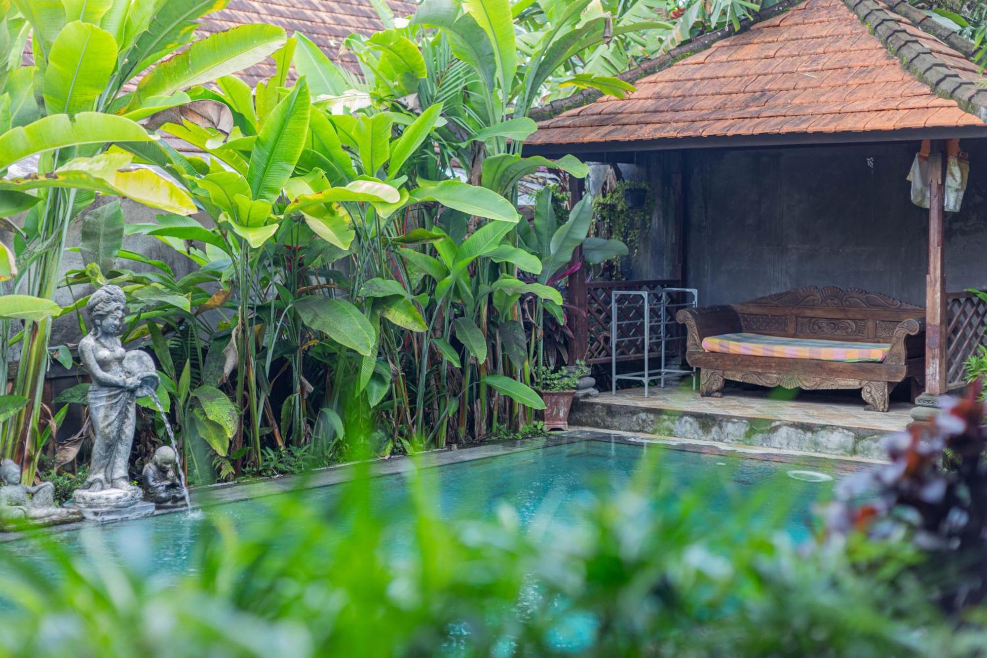 Sari Bamboo Bungalows Ubud Habitación foto
